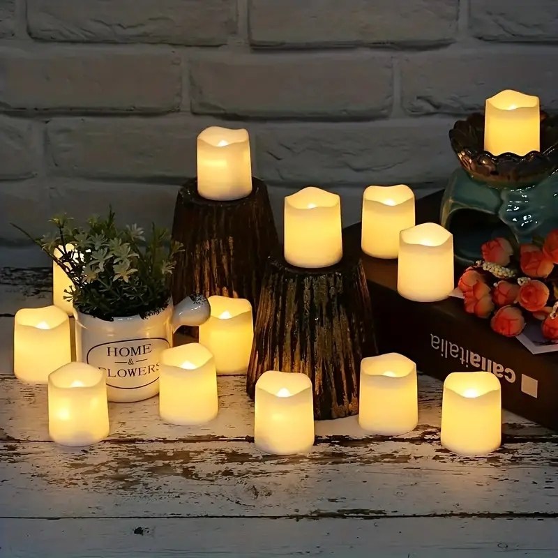 Velas LED à bateria